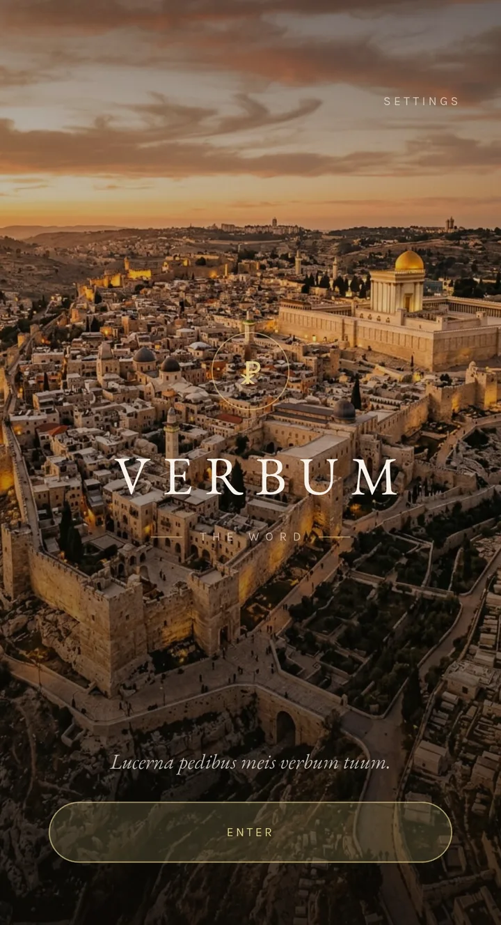 Verbum splash screen